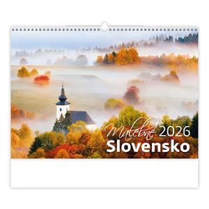 Nástěnný kalendář 2026 - Malebné Slovensko