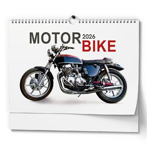 Nástěnný kalendář 2026 Motorbike