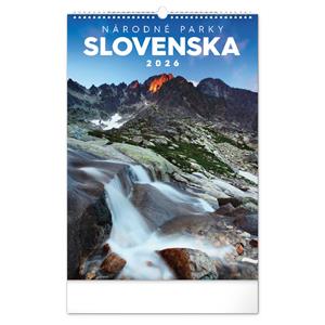 Nástěnný kalendář 2026 Národné parky Slovenska