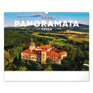 Nástěnný kalendář 2026 Panoramata Česka