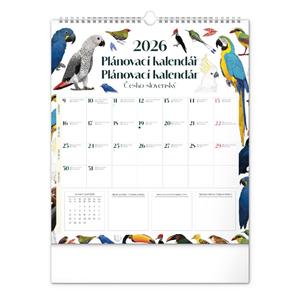 Nástěnný kalendář 2026 Plánovací Animalium