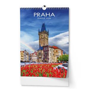 Nástěnný kalendář 2026 Praha