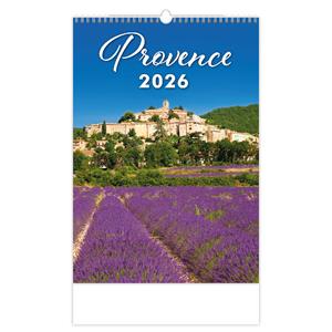 Nástěnný kalendář 2026 - Provence