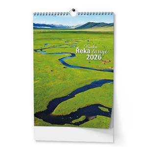 Nástěnný kalendář 2026 Řeka čaruje