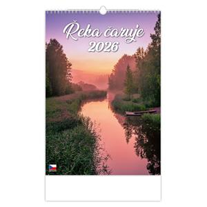 Nástěnný kalendář 2026 - Řeka čaruje