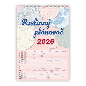 Nástěnný kalendář 2026 - Rodinný plánovač