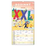 Nástěnný kalendář 2026 Rodinný plánovací XXL