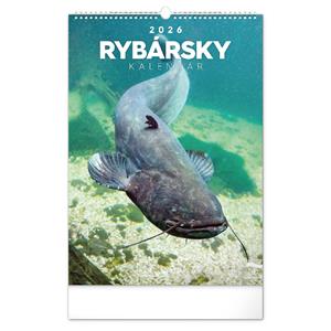 Nástěnný kalendář 2026 Rybársky