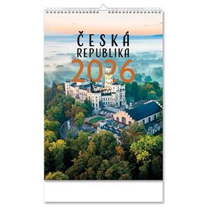 Nástěnný kalendář 2026 slovenský Česká republika