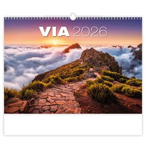 Nástěnný kalendář 2026 - Via