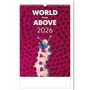 Nástěnný kalendář 2026 - World from Above