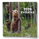 Nástěnný kalendář 2026 Zvířátka