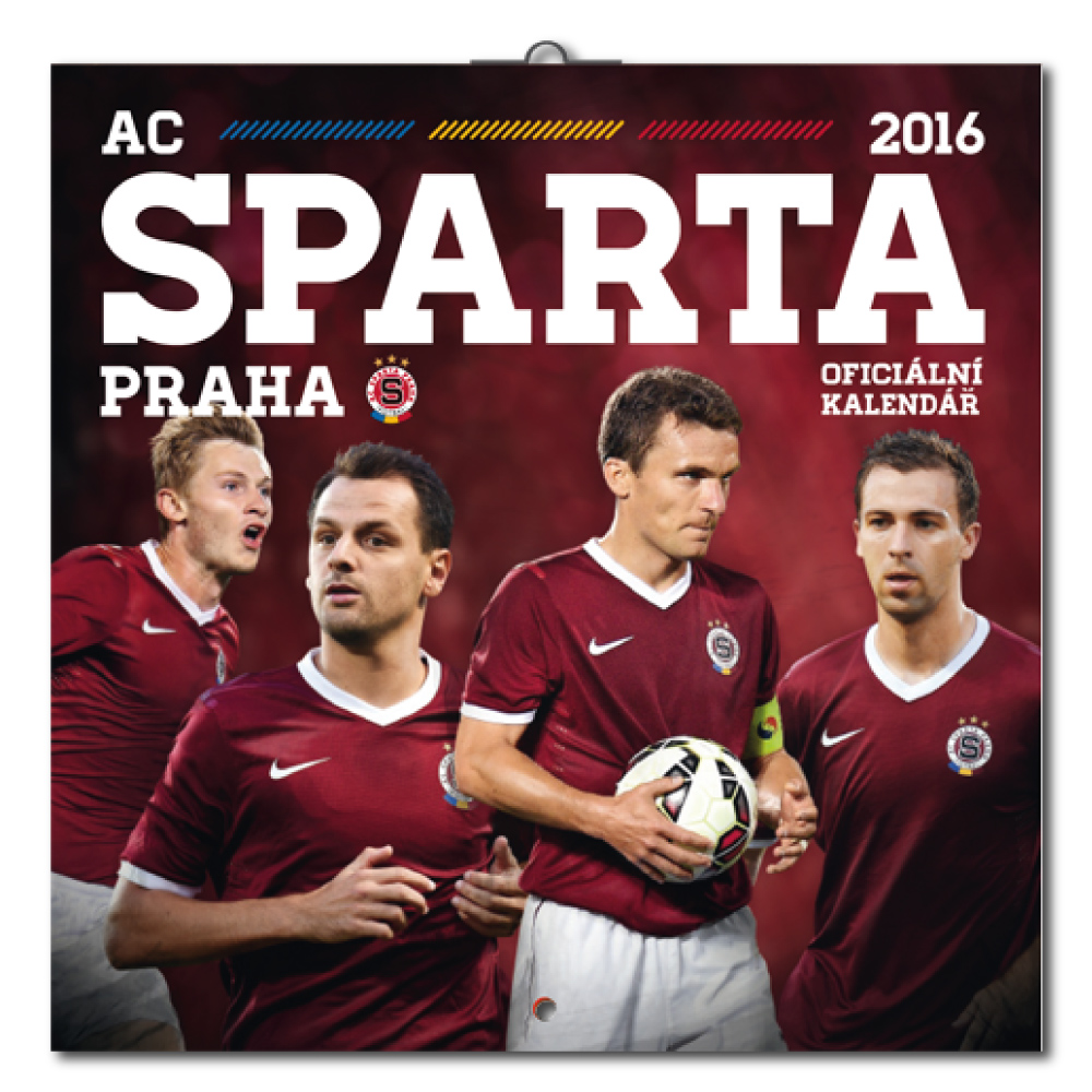Nástěnný kalendář AC Sparta Praha 2016 - AAApapir.cz