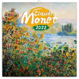 Nástěnný poznámkový kalendář 2022 Claude Monet