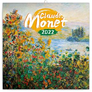 Nástěnný poznámkový kalendář 2022 Claude Monet