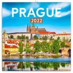 Nástěnný poznámkový kalendář 2022 Praha letní