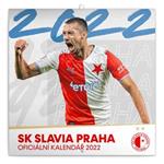 Nástěnný poznámkový kalendář 2022 SK Slavia Praha