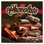 Nástěnný poznámkový kalendář 2023 Čokoláda - voňavý