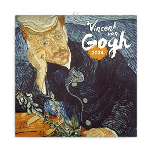 Nástěnný poznámkový kalendář 2024 Vincent van Gogh