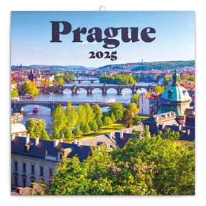 Nástěnný poznámkový kalendář 2025 Praha