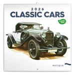 Nástěnný poznámkový kalendář 2026 Classic Cars - Václav Zapadlík