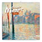 Nástěnný poznámkový kalendář 2026 Claude Monet