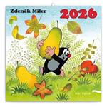 Nástěnný poznámkový kalendář 2026 Krteček