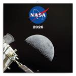 Nástěnný poznámkový kalendář 2026 NASA