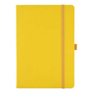 Notes BASIC A5 linkovaný - žlutá