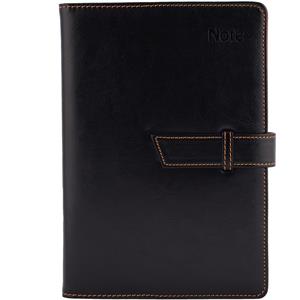 Notes BELT B6 linkovaný - černá/hnědá