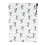Notes DESIGN A4 tečkovaný - Kolibřík