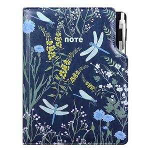 Notes DESIGN A4 tečkovaný - modrá - vážký