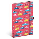 Notes linkovaný A5 - Krtek Auta
