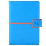 Notes MAGNETIC A5 čtverečkovaný - modrá/oranžová