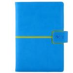 Notes MAGNETIC B6 čtverečkovaný - modrá/zelená