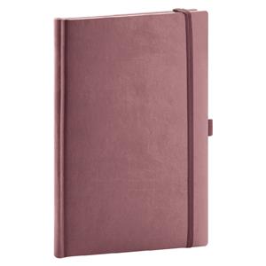 Notes - zápisník Aprint Neo - růžová - linkovaný