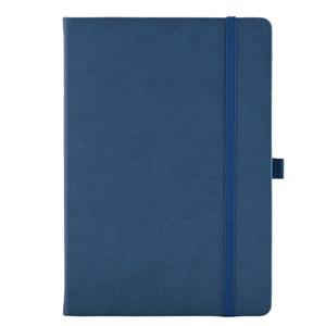 Notes - zápisník BASIC A5 linkovaný - modrá