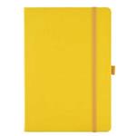 Notes - zápisník BASIC A5 linkovaný - žlutá