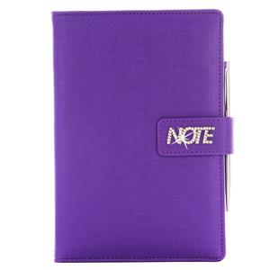 Notes - zápisník BRILIANT A5 čtverečkovaný - fialová