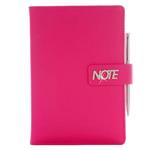 Notes - zápisník BRILIANT B6 čtverečkovaný - růžová