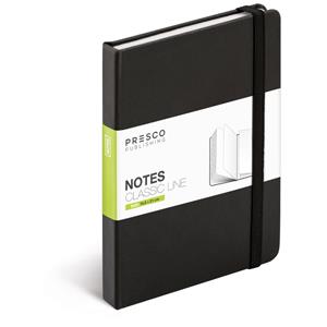 Notes - zápisník Classic Line A5 journal s gumičkou - linkovaný