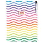 Notes - zápisník DESIGN A4 čtverečkovaný - Barvy