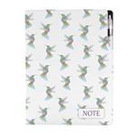 Notes - zápisník DESIGN A4 čtverečkovaný - Kolibřík