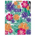 Notes - zápisník DESIGN A4 čtverečkovaný - Tropic