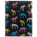 Notes - zápisník DESIGN A4 linkovaný - černá - Zebra