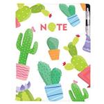 Notes - zápisník DESIGN A4 linkovaný - Kaktus