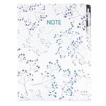 Notes - zápisník DESIGN A4 linkovaný - Luční kvítí