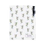 Notes - zápisník DESIGN B5 čtverečkovaný - Kolibřík