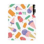 Notes - zápisník DESIGN B5 čtverečkovaný - Nanuky