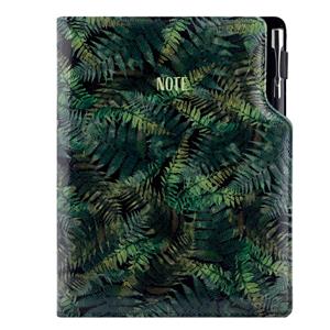Notes - zápisník DESIGN B5 nelinkovaný - černá - Kapradina